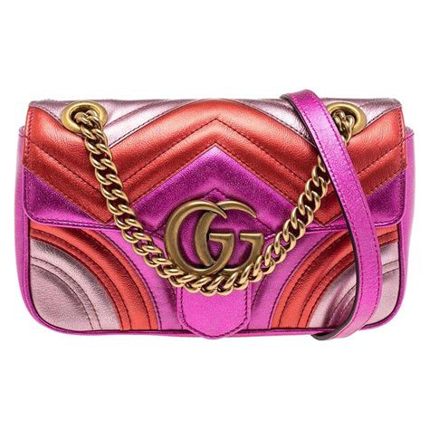 briquet gucci prix|Gg marmont leather handbag Gucci Multicolour in Leather.